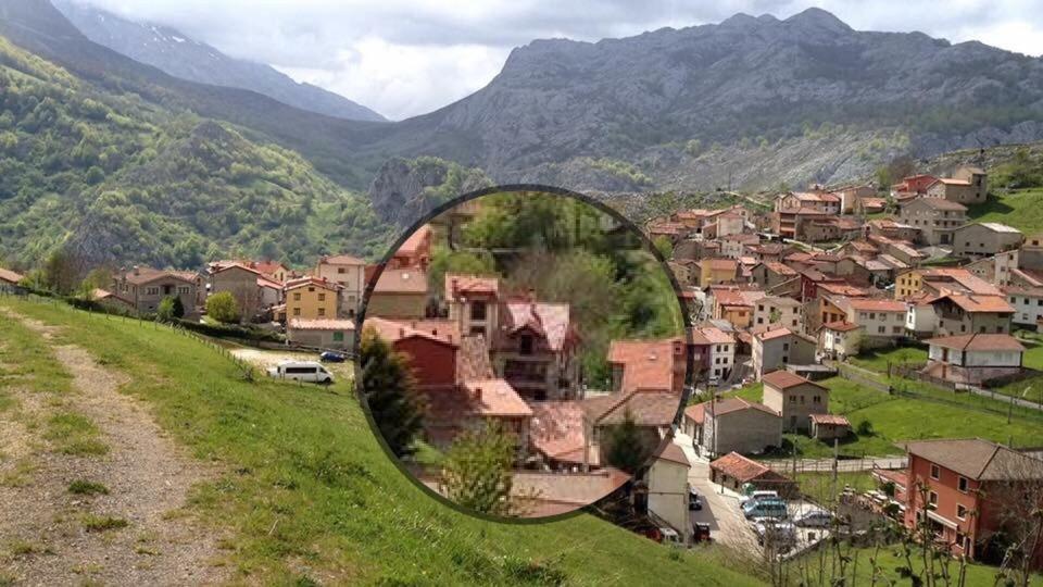 Hotel Rural Pena Castil Sotres Exteriör bild
